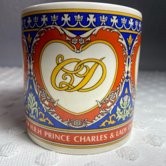 VTG Charles Diana "Royal Wedding" Etruria Wedgewood Special Edition Coffee Cups - Picture 2 of 11